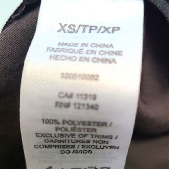 Dynamite Black Silky Wrap Look Maxi Skirt XS - Picture 7 of 9